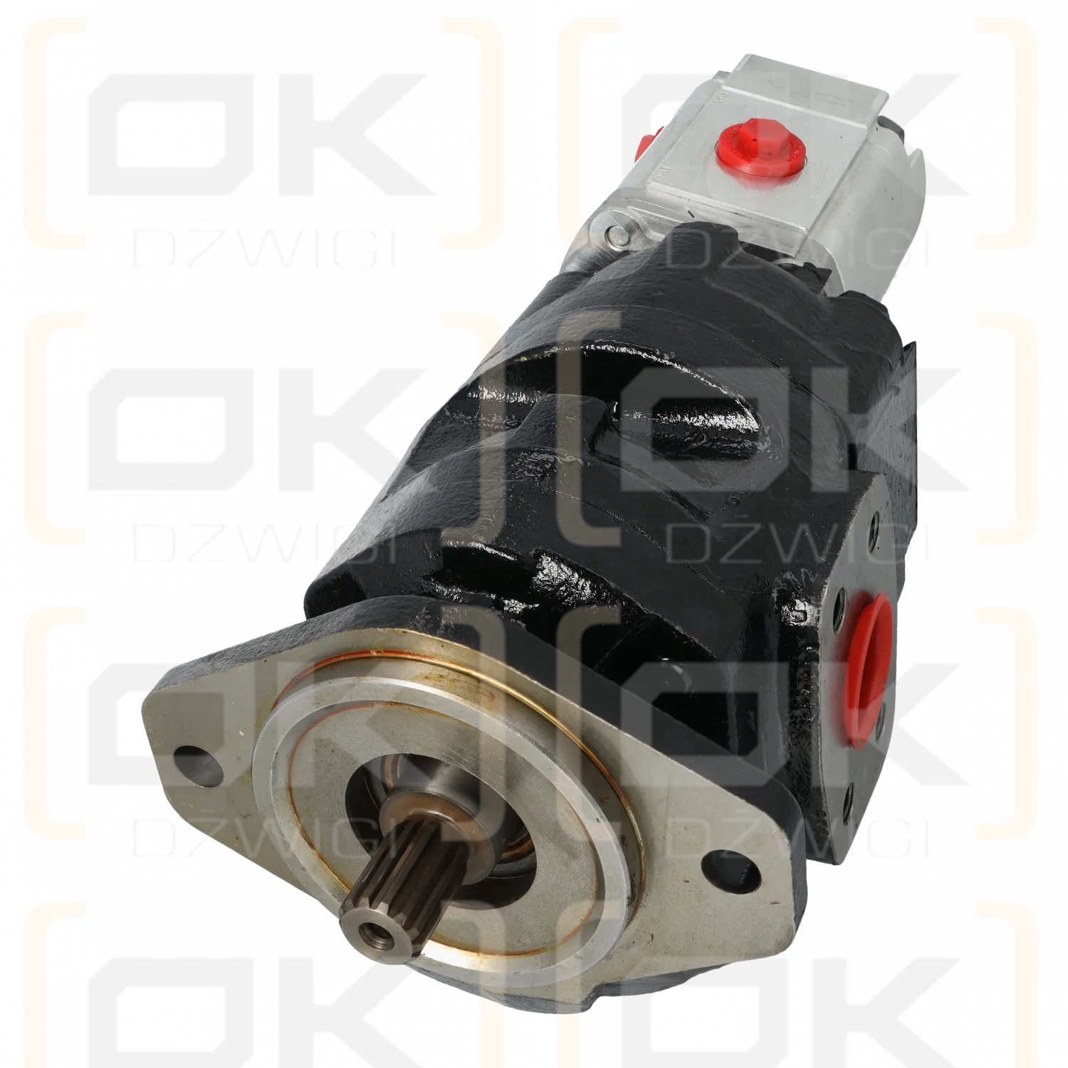 Bomba hidráulica de engranajes de dos secciones David Brown Hydreco X1A50235023A2019-181708-1A